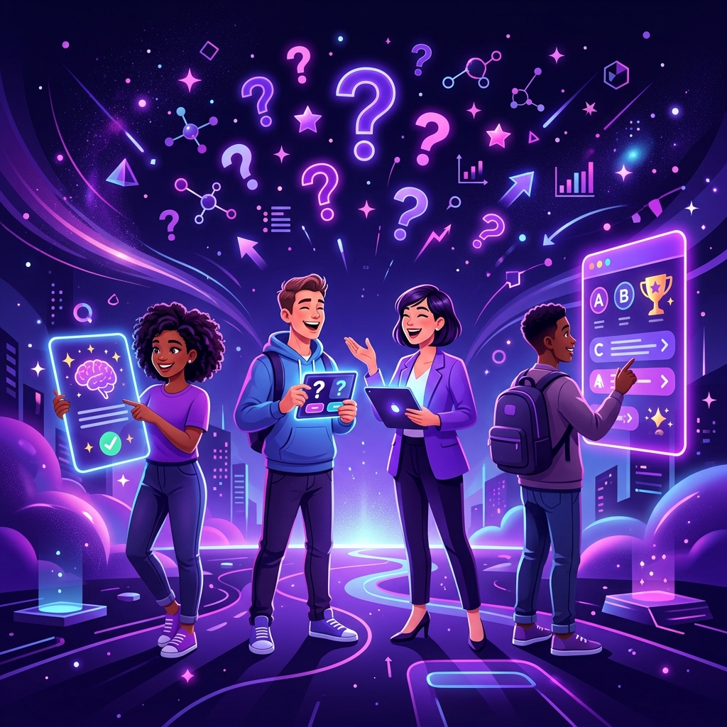 UQuiz platform illustration